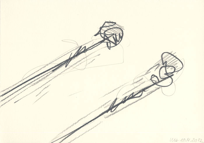 Kleine Bleistiftzeichnung 14